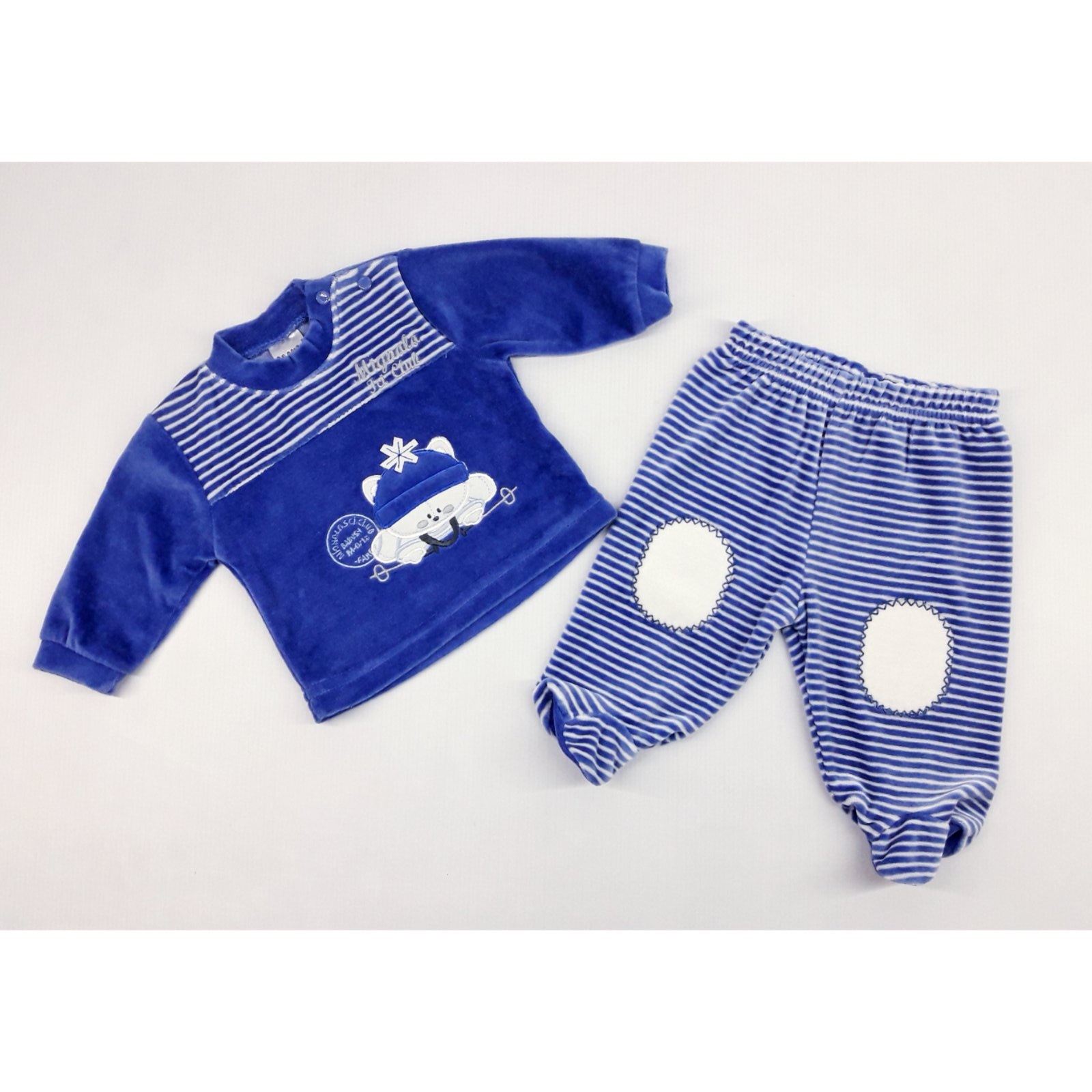

Комплект(свитшот+ползуны) Kids Klub 4457 56см (р) синий