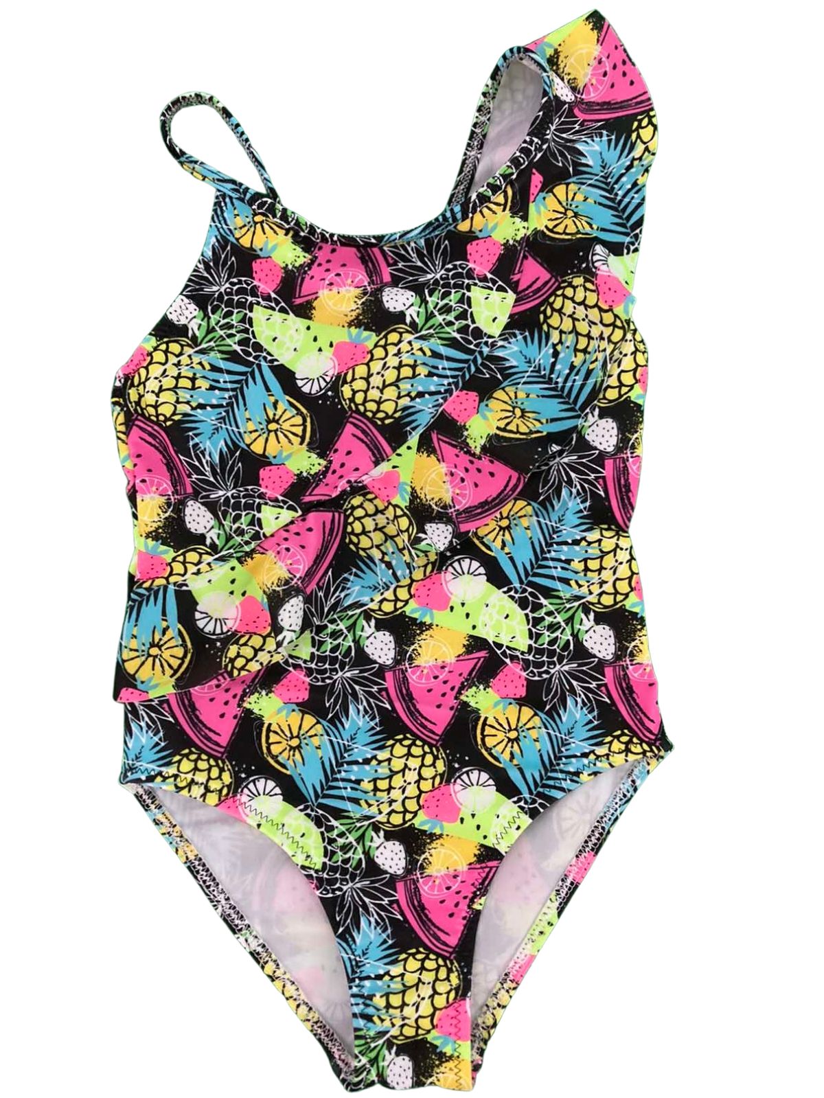 Купальник сплошной Keyzi 122 Черный-экзотик Ananas small 1psc от ...