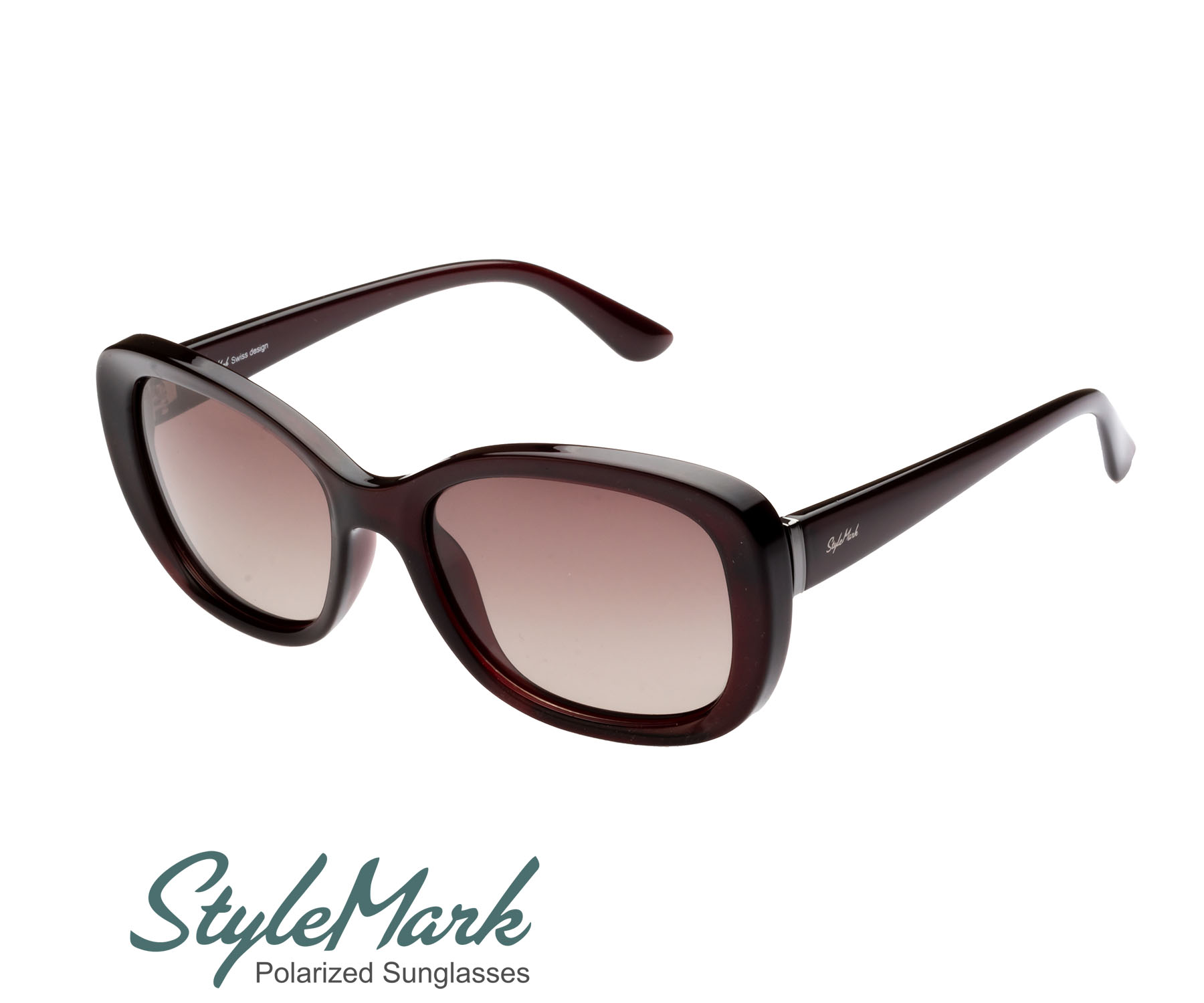 

Солнцезащитные очки StyleMark тёмно-бордовые L2502C