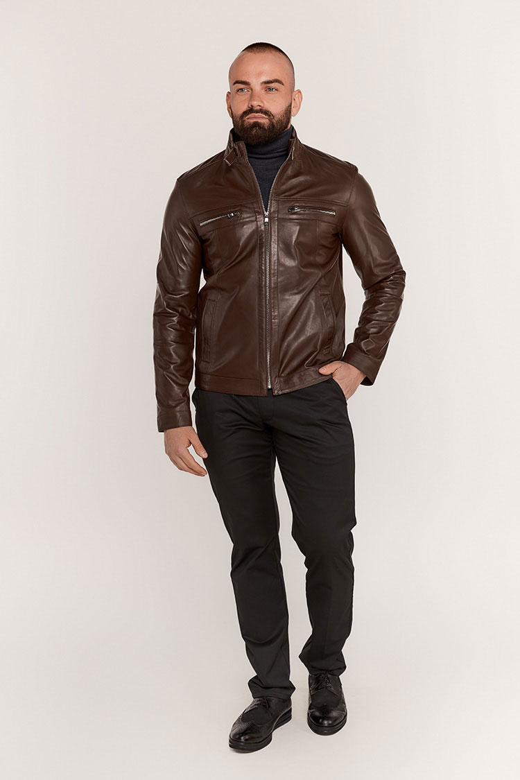 

Куртка Deri butik Db-10 S Коричневая 156950002