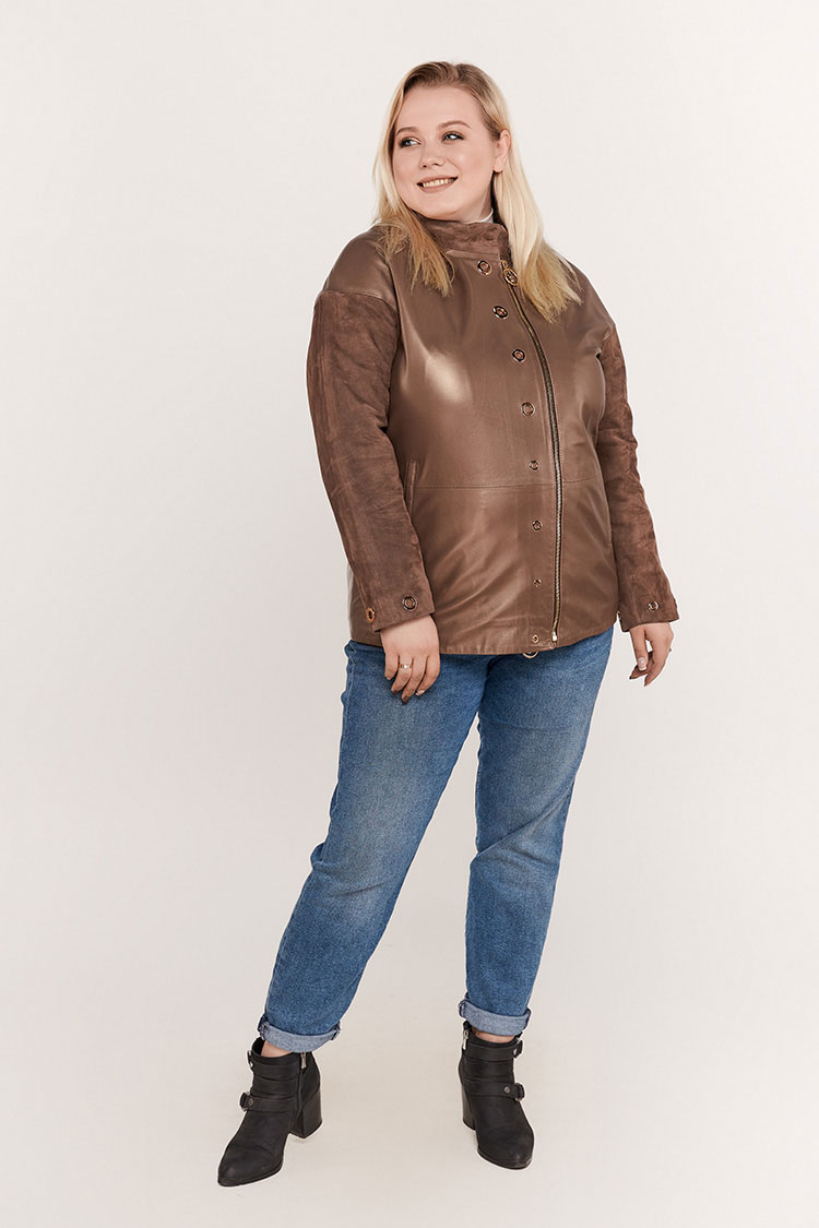 

Куртка Ricca donna 381 S Коричневая 161410002