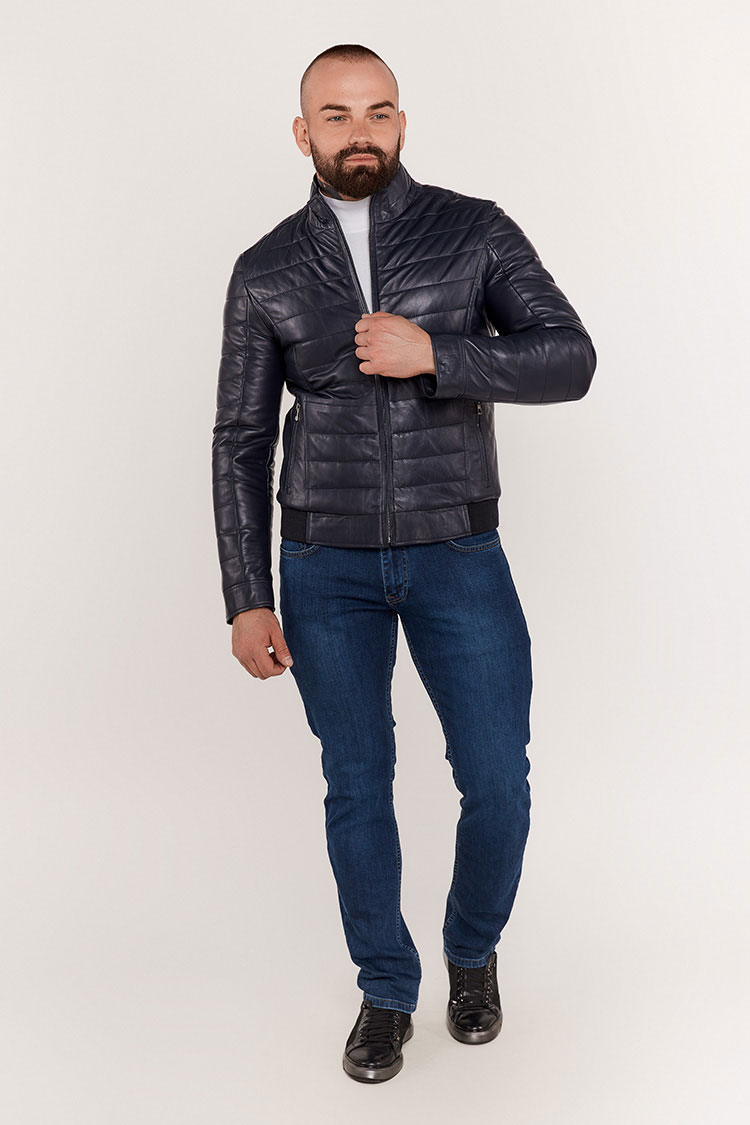 

Куртка Deri butik Db-13 48 Синяя 157000010