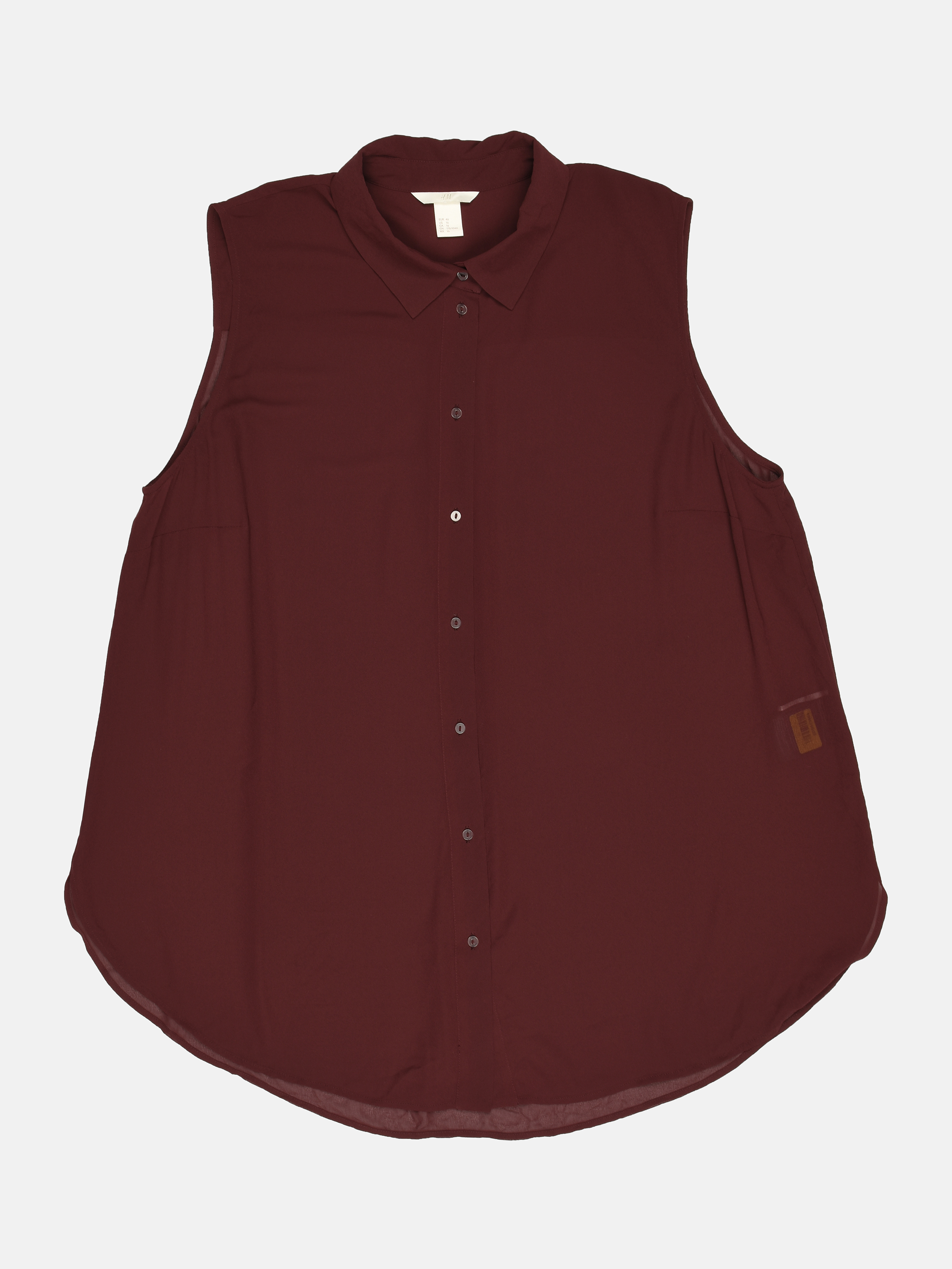 

Блузка H&M 4442615 46 Бордовая