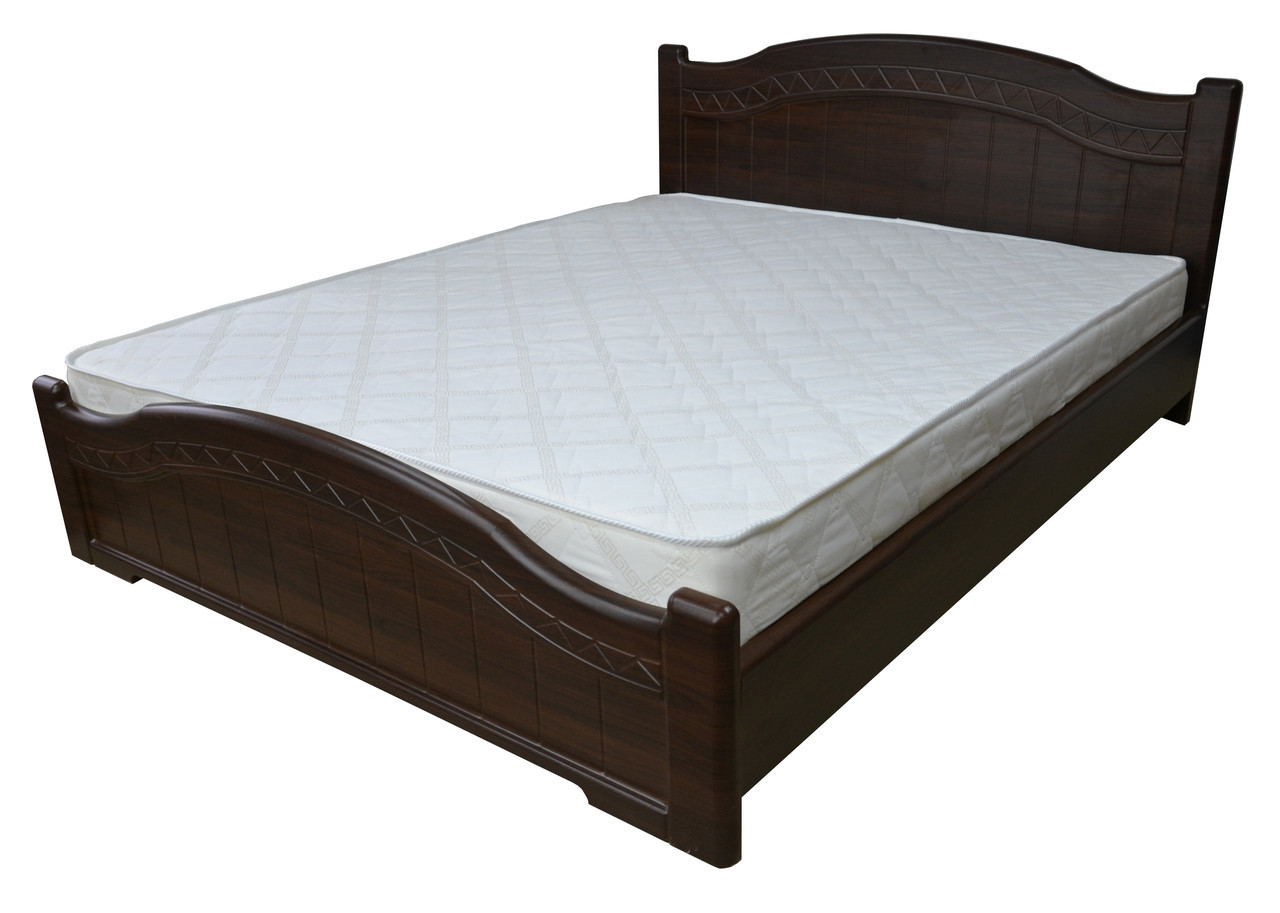 

Кровать Неман Доминика + 4 ящика 180x200 орех темный