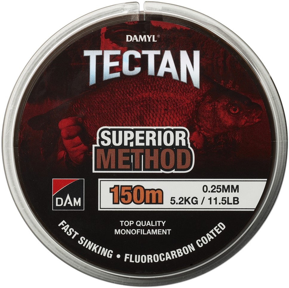 

Леска DAM Damyl Tectan Superior Method (FCC) 150 м 0.25 мм 5.2 кг Коричневая (66216)