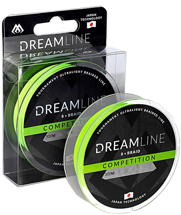 

Шнур Mikado Dream Line Competition 8-Braid 300 м 0.16 мм 15.54 кг Салатовый (ZDL000FG-300-016)