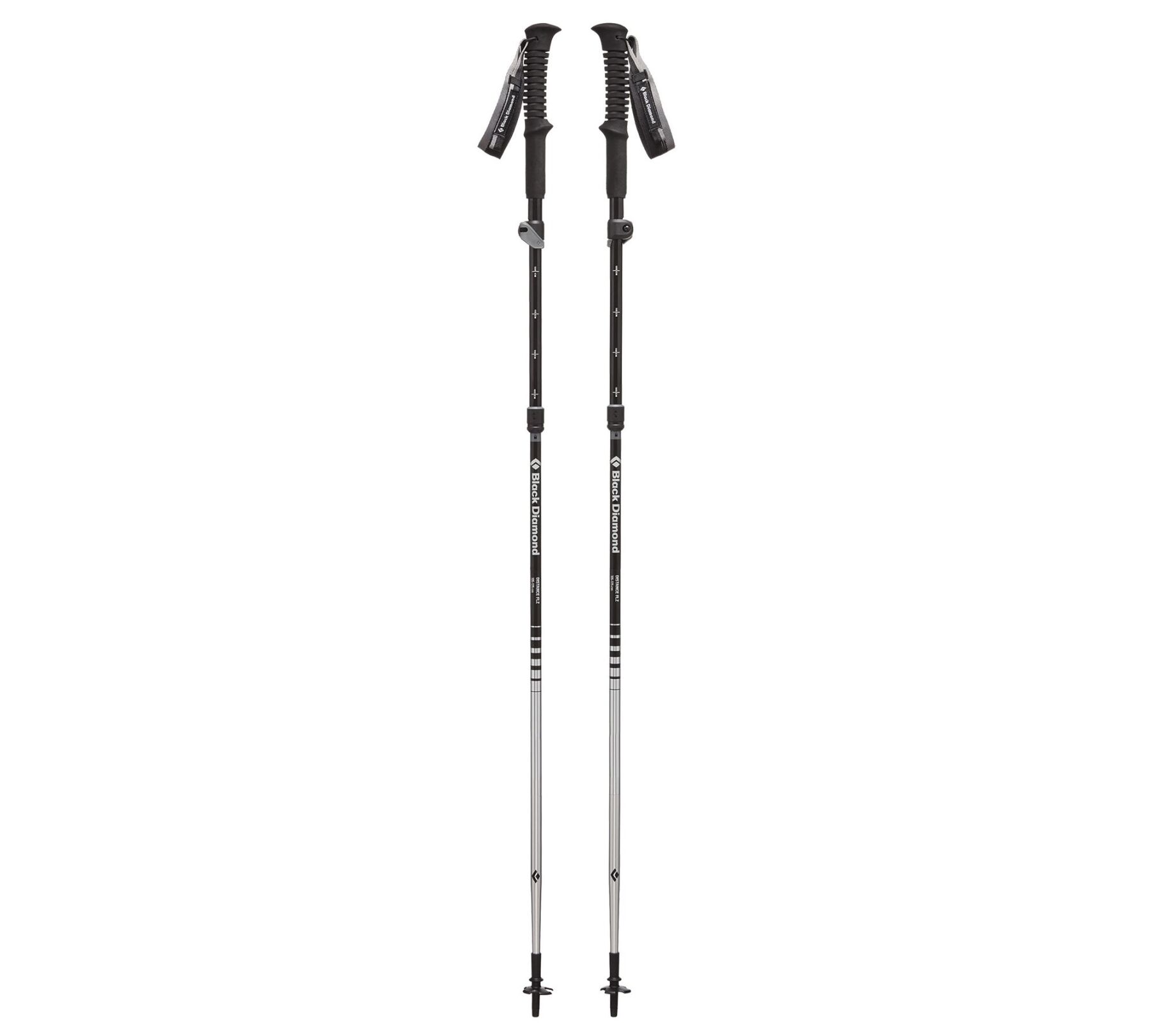 

Трекінгові палиці Black Diamond Distance FLZ 105-125 Black-grey (BD 112206-125)