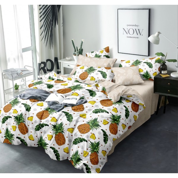 

Комплект постельного белья Pineapple SoundSleep Сатин евро