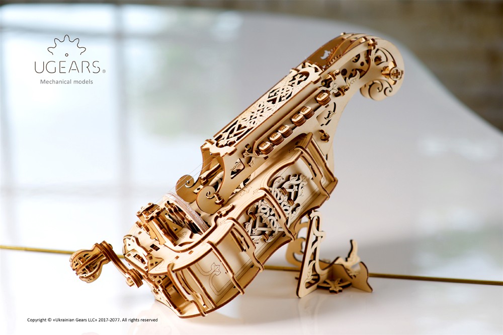 

Механический 3D Конструктор "Харди-Гарди" от Ugears (292 детали)
