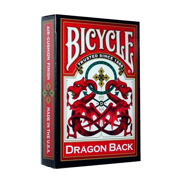 

Игральные карты для покера Bicycle Dragon Back (Красные)