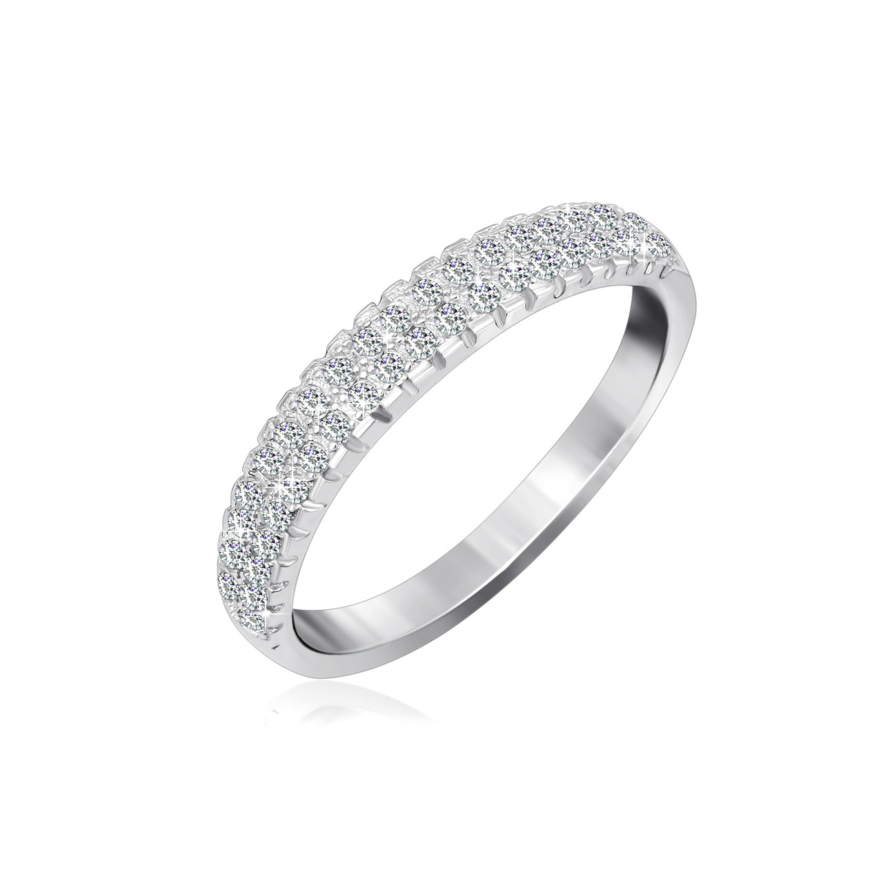

Серебряное кольцо с фианитом Silvex925 К2Ф/763 - 16,5