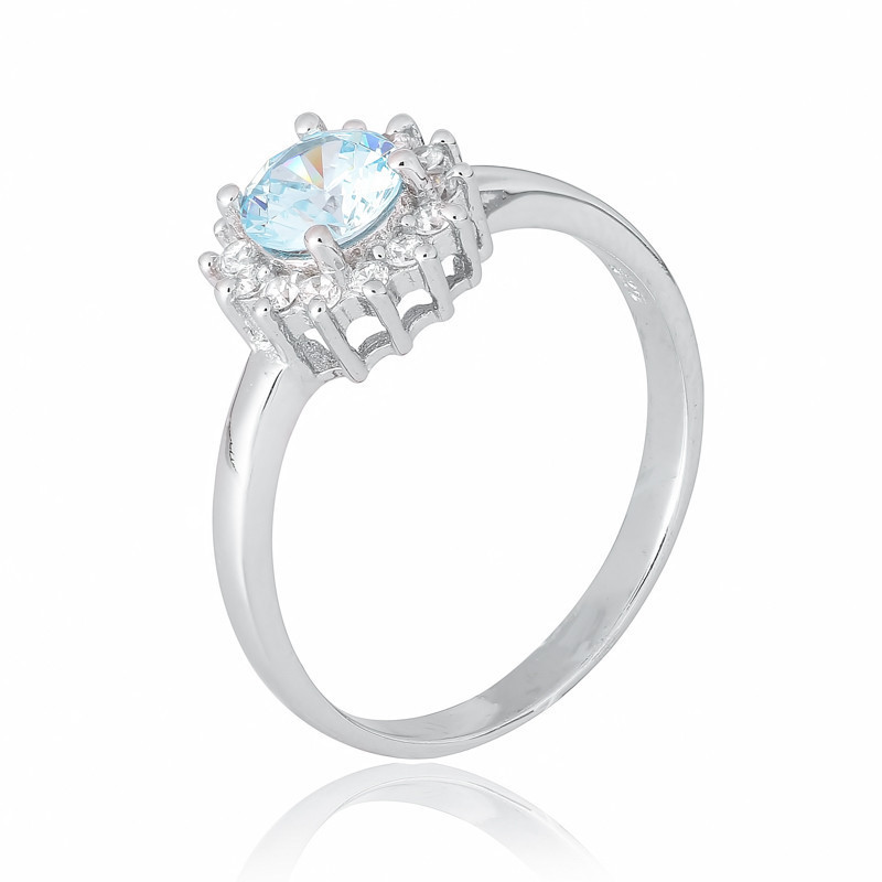

Серебряное кольцо с фианитом Silvex925 КК2ФТ/475 - 19