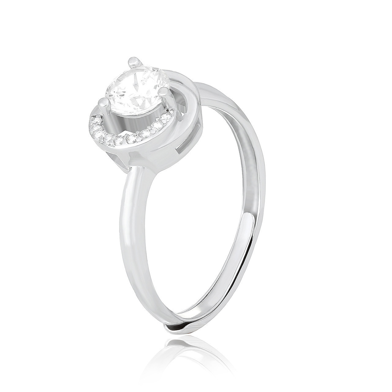 

Серебряное кольцо с фианитом Silvex925 К2Ф/735 - 17