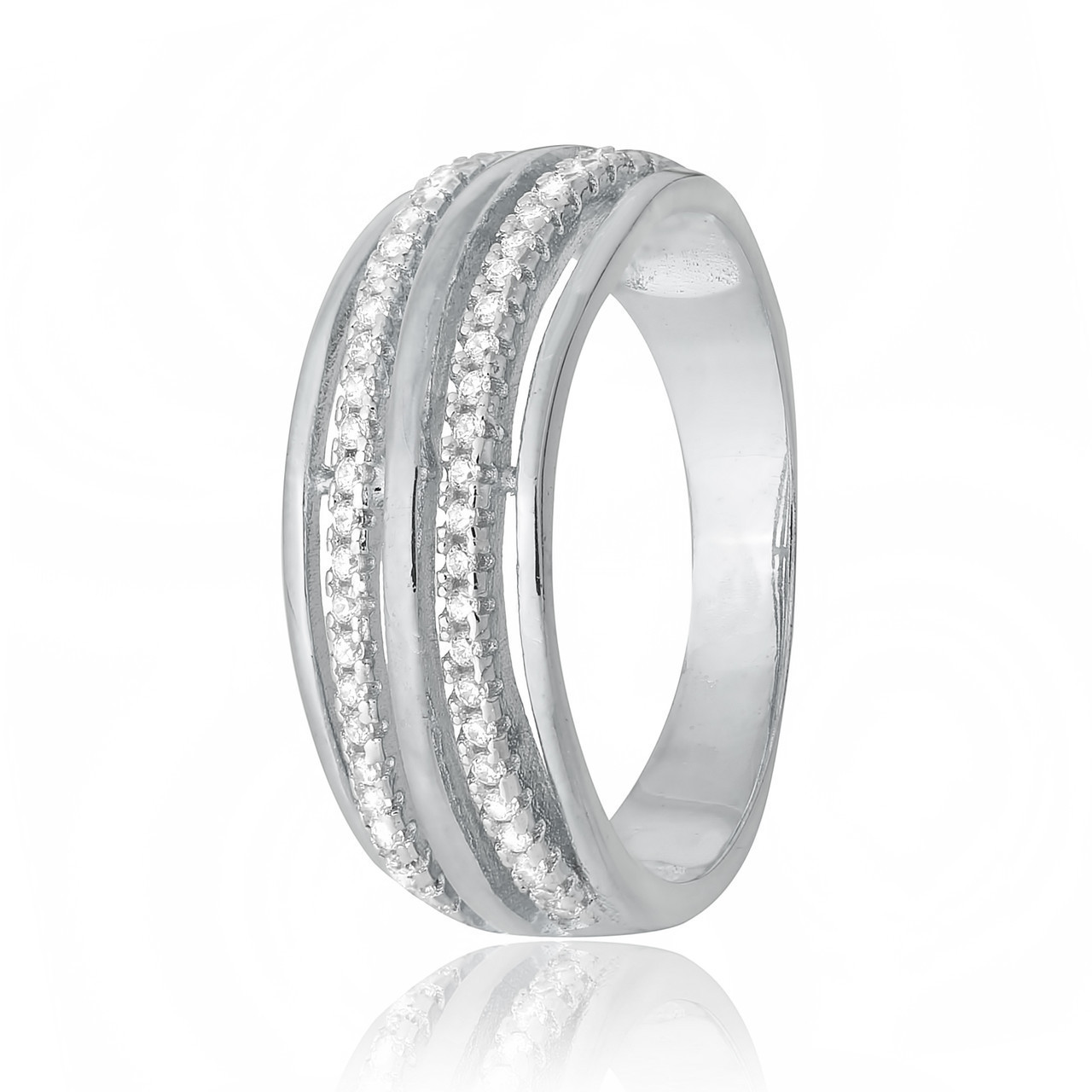 

Серебряное кольцо с фианитом Silvex925 КК2Ф/213 - 18
