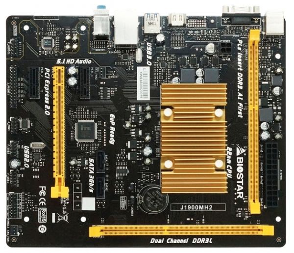 

Материнская плата Biostar j1900mh2 (Intel Quad-core Celeron j1900)