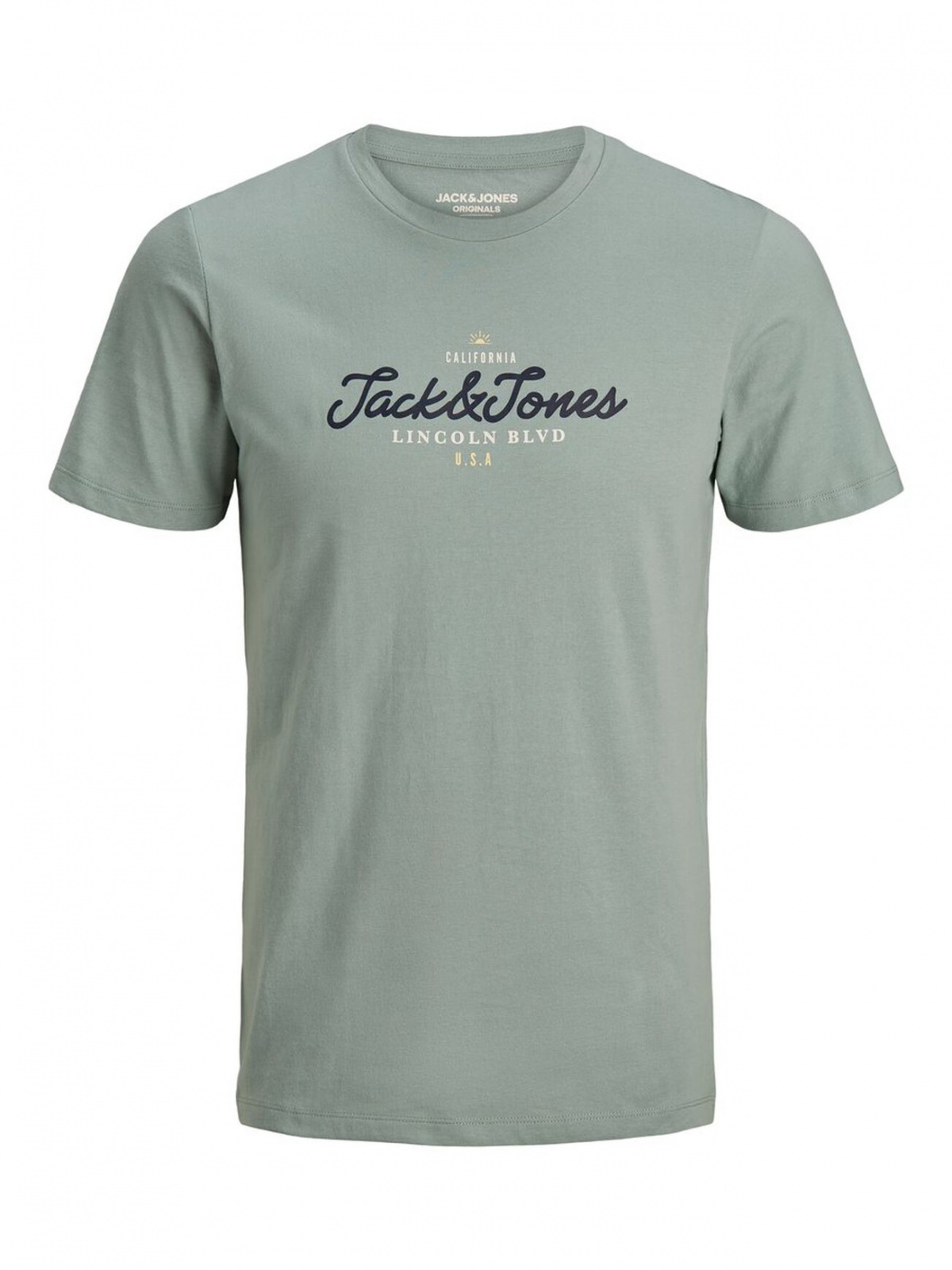 

Футболка Jack & Jones XL бледно-зеленый 12171761GreenMilieu