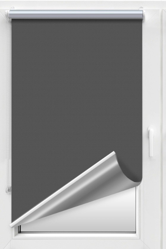 

Ролета Roll Star 105x180 см Термо ВО Блэкаут Черный (14)