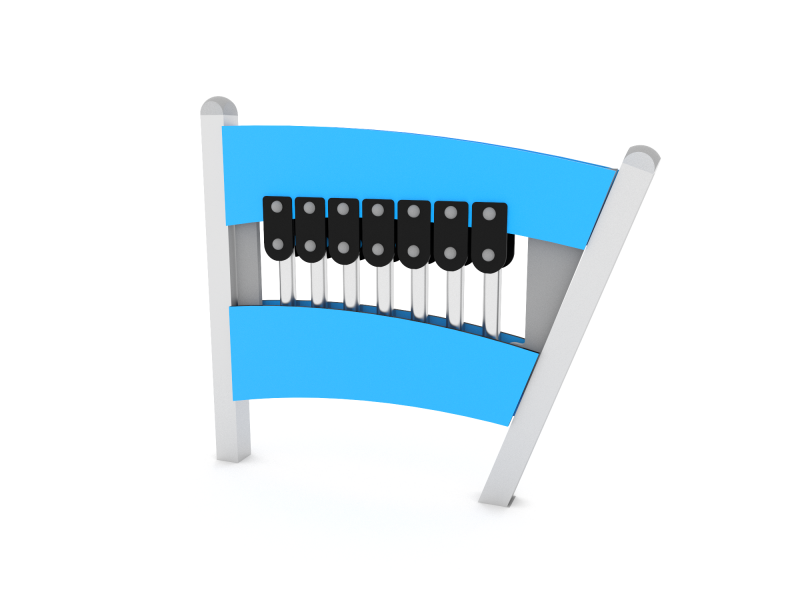 

Музична ігрова панель для дитячих майданчиків Vinci Блакитна (SOLO 1771)