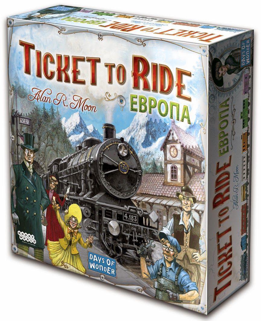 

Настольная игра Ticket to Ride: Европа