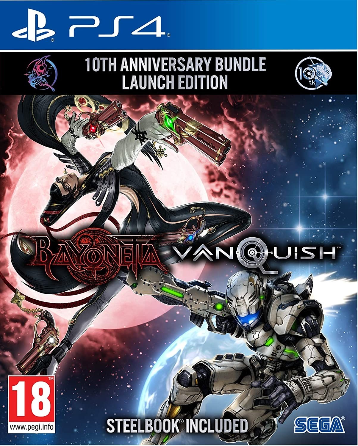 

Bayonetta and Vanquish Steelbook (Sony PlayStation 4, Английская версия)