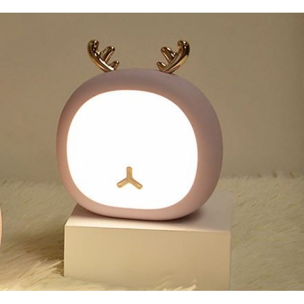 

Сенсорный светодиодный ночник "Милый олененок" Фиолетовый 3DTOYSLAMP