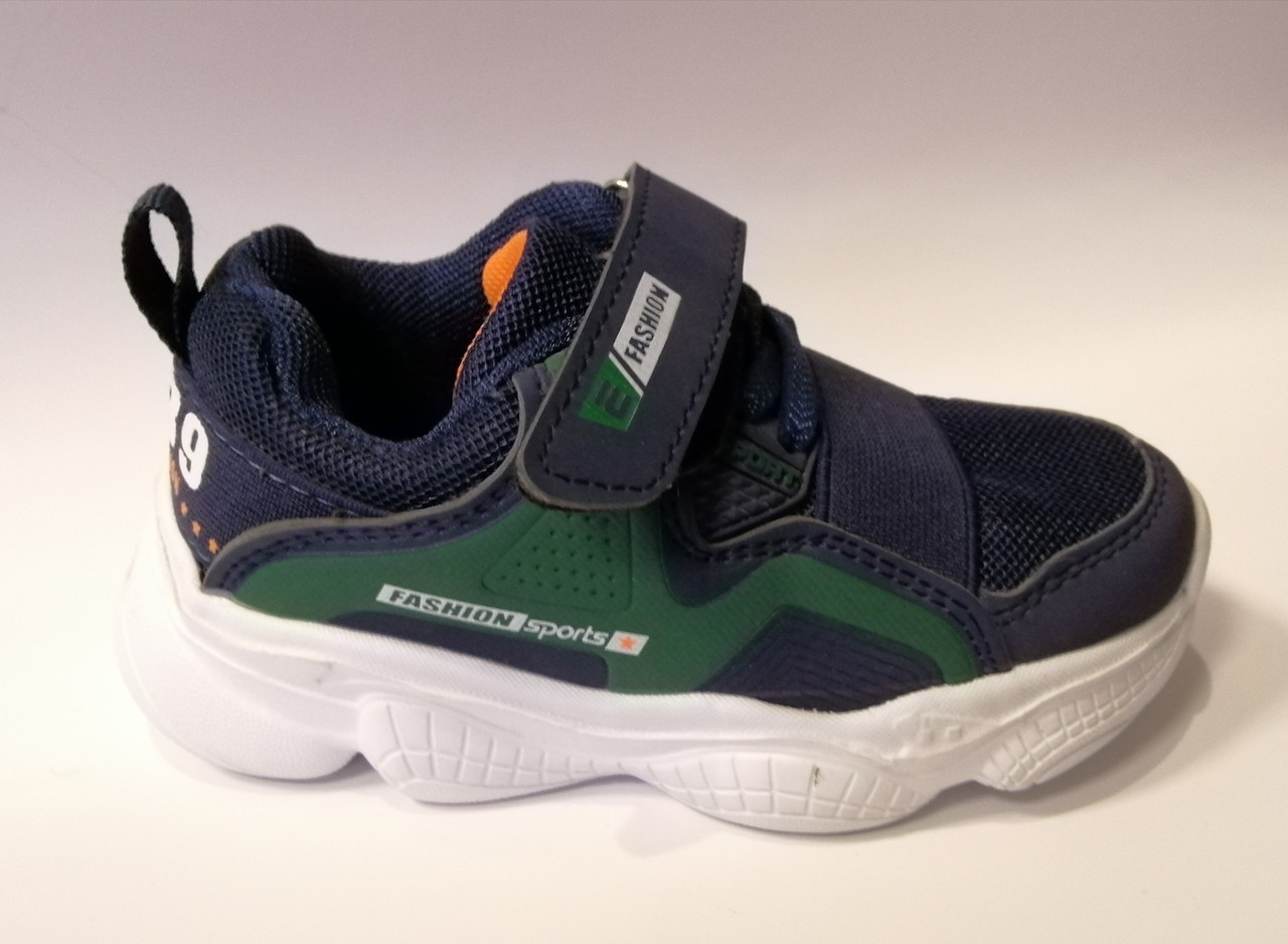 

Кроссовки для мальчика Alemy Kids 2369 XXD синие р. 28-17.5 см