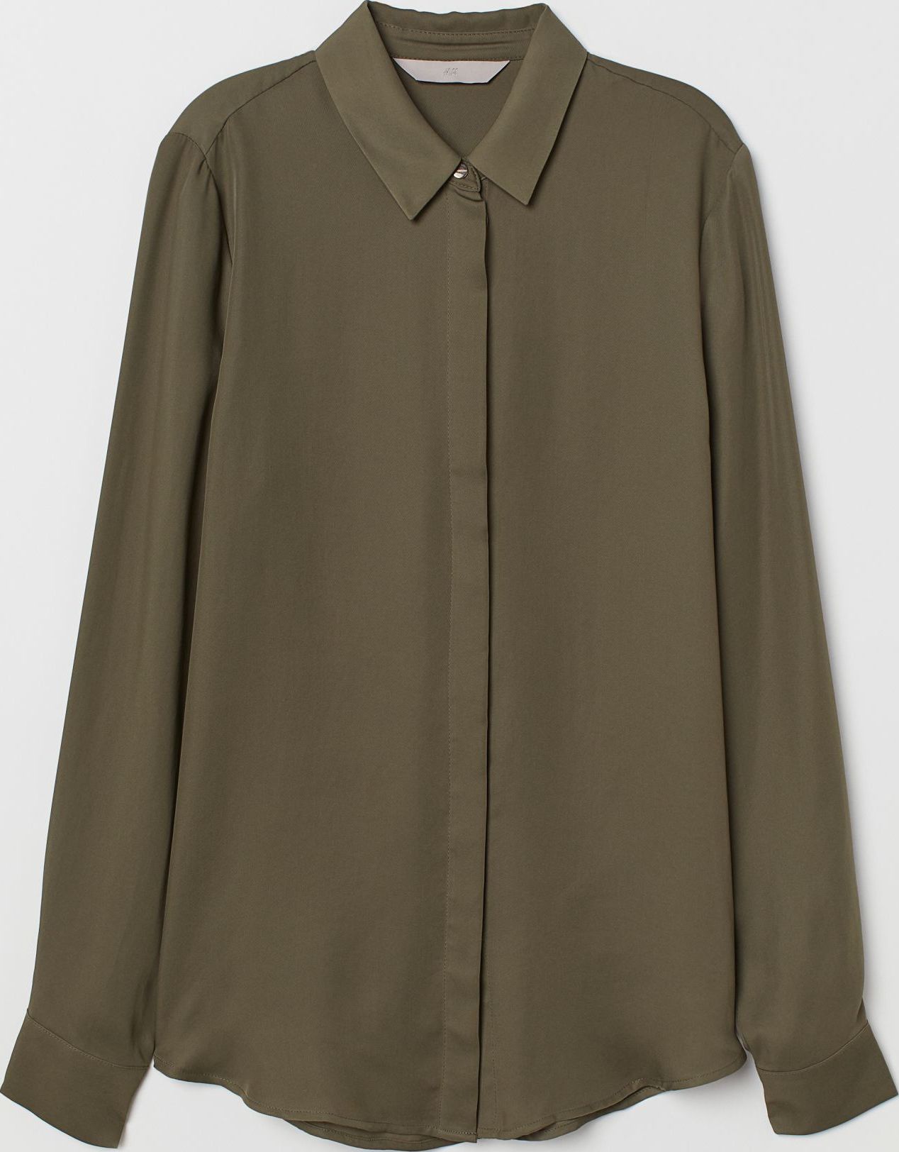 

Рубашка H&M 6956329 36 Хаки