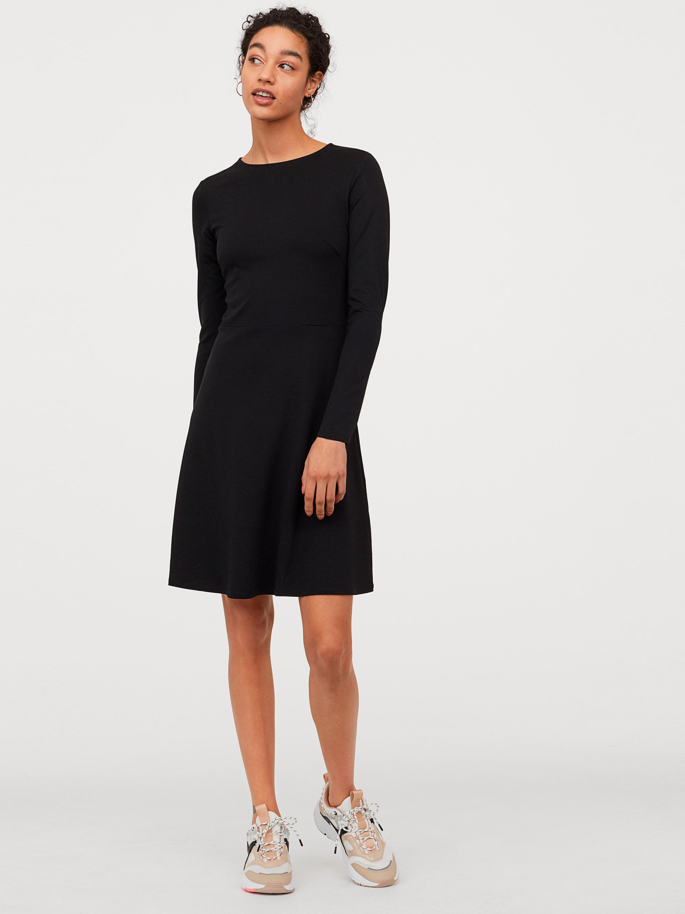

Платье H&M 6854688  Черное, Платье H&M 6854688 L Черное
