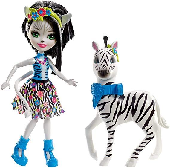 

Набор Mattel Enchantimals Большие друзья Зебра Зелина (FKY72/FKY75)