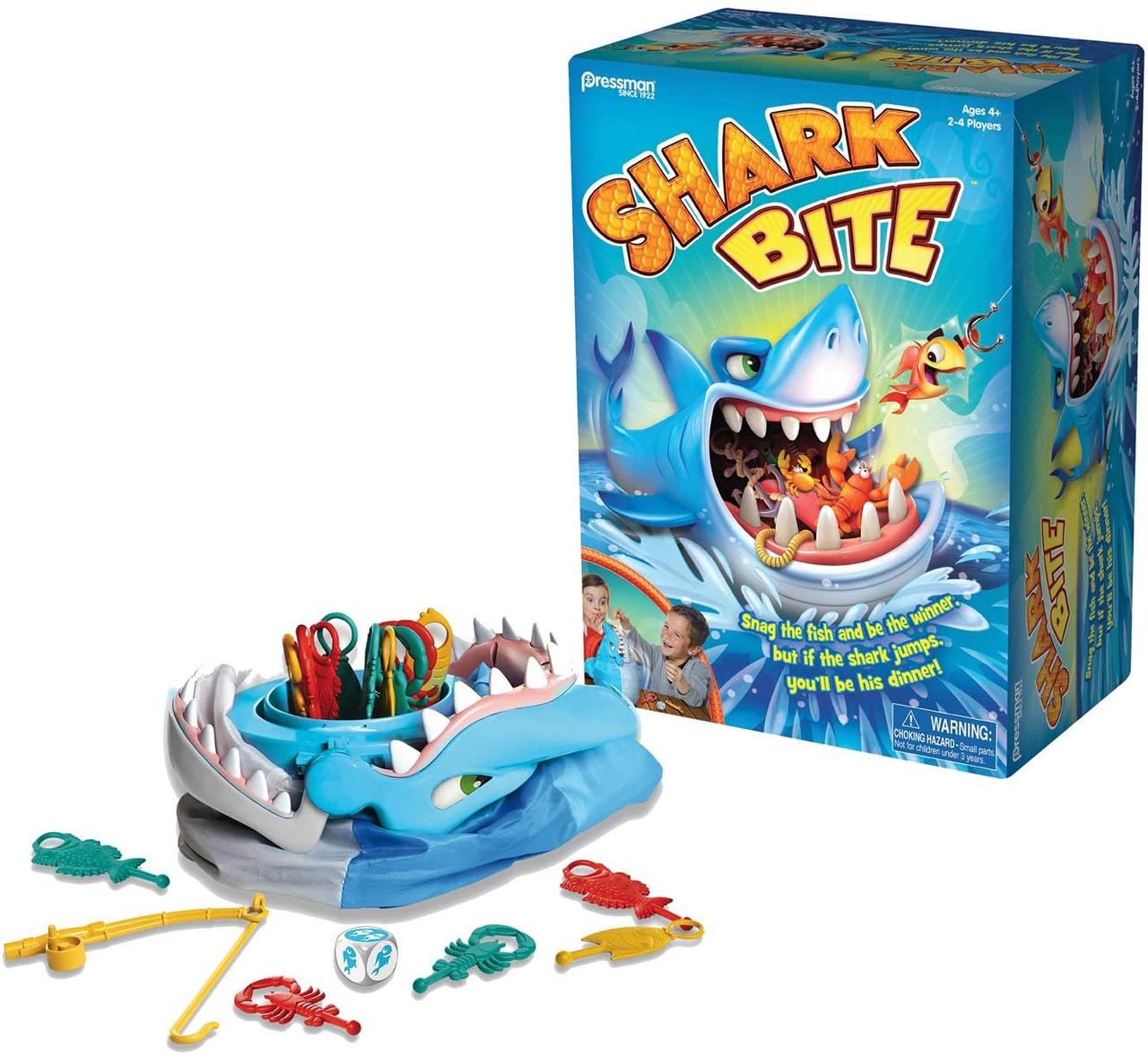 

Настольная игра Pressman Акулья рыбалка Toys Shark Bite Game для 2-4 игроков