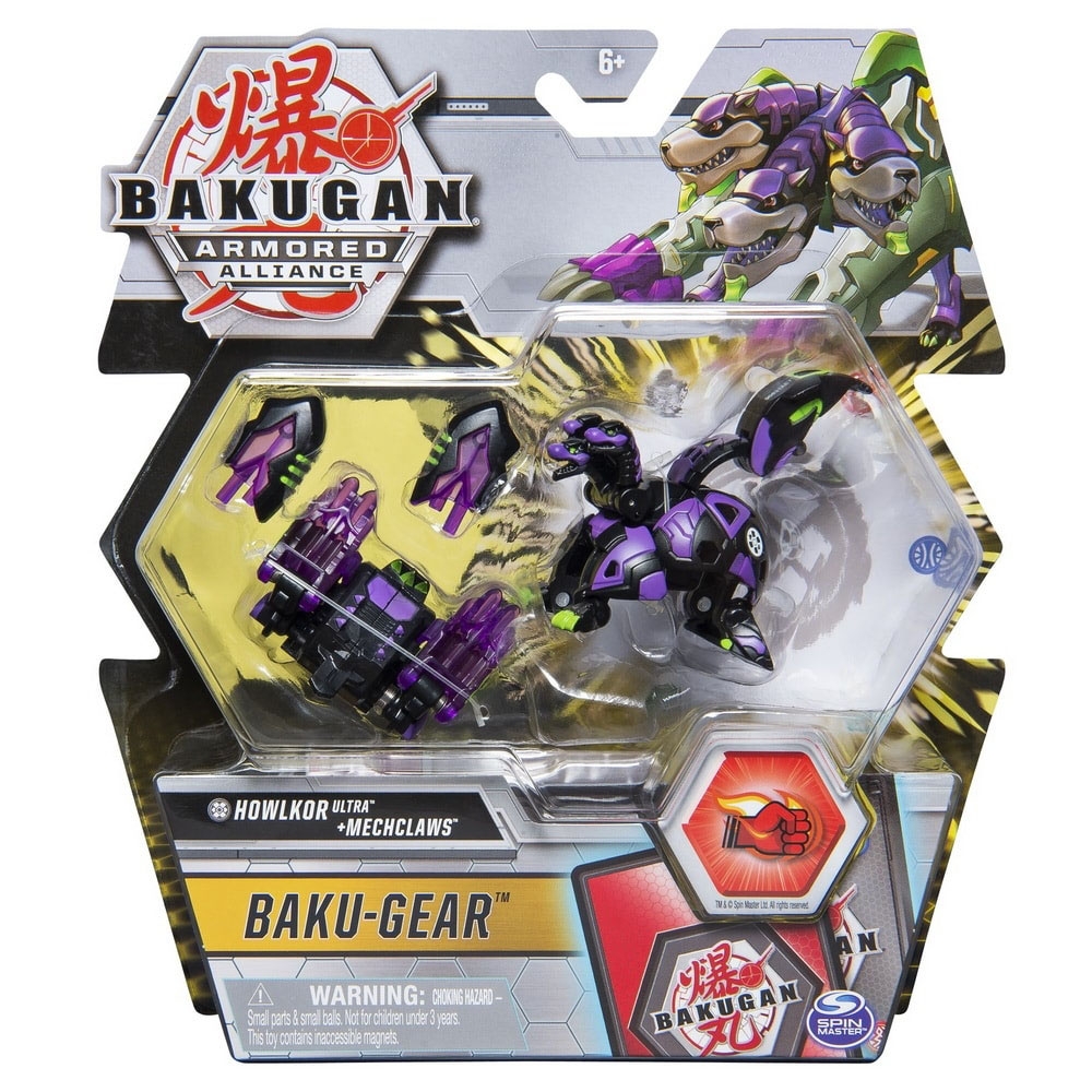 

Игровые наборы Spin Master Bakugan Armored Alliance Боевой Ультра бакуган с оружием Холкор (SM64443-1)