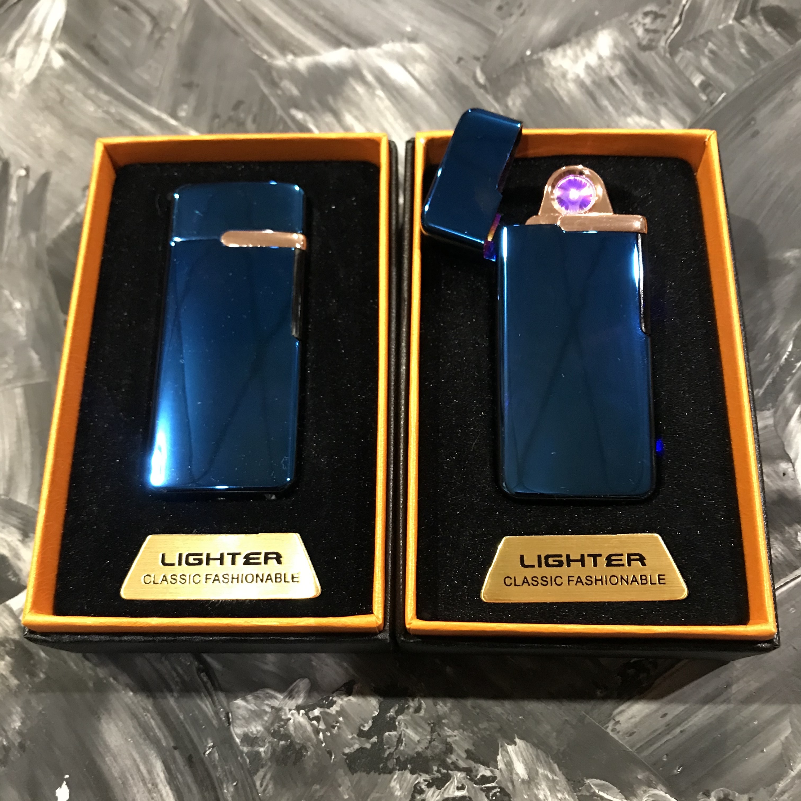 

Зажигалка Usb Круговой Электроимпульс 43590 Синяя