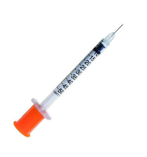 

Шприц инсулиновый MF+ 0,5мл U-100 игла 30G 0,30mm х8mm