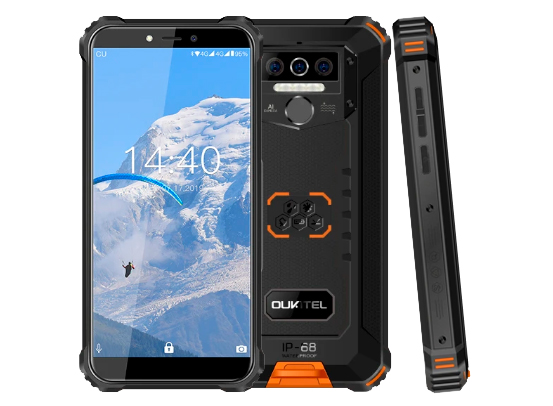 

Мобильный телефон Oukitel WP5 4/32Gb Black-Orange