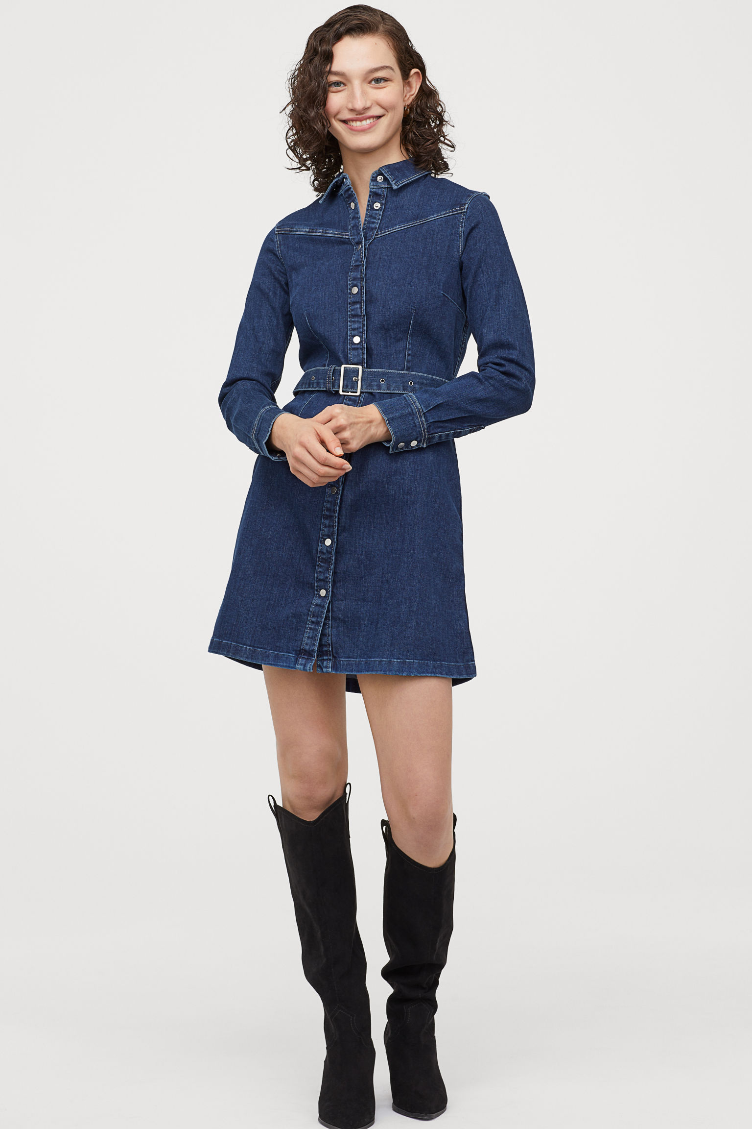 

Платье H&M 74734504 46 Синее