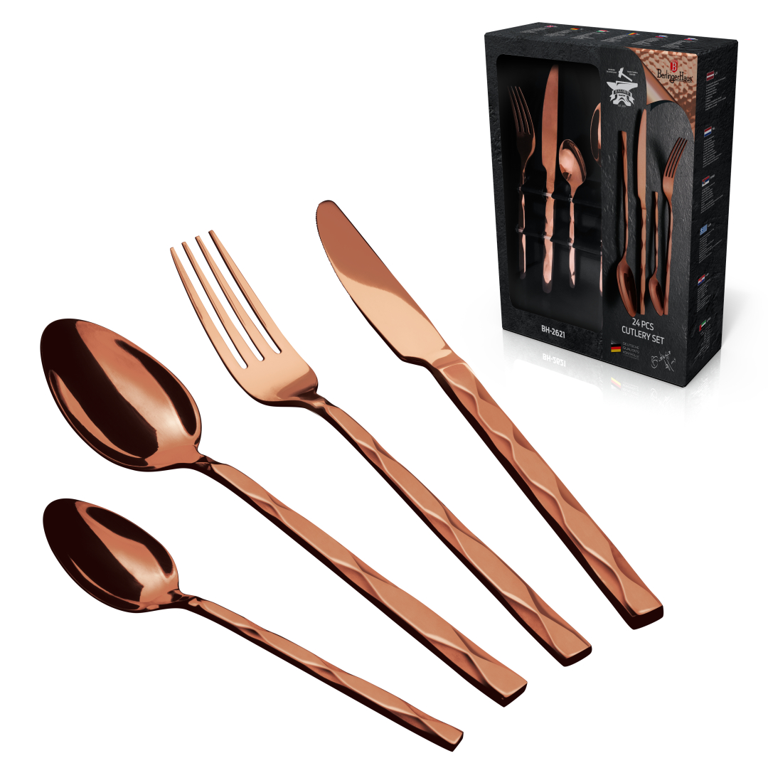 

Набор столовых приборов 24 пр. Berlinger Haus Metallic Line BH-2621
