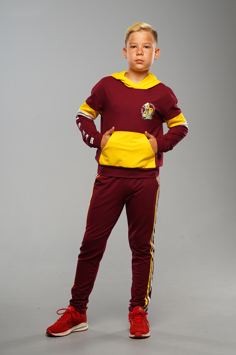 

Спортивный костюм Tiaren Semmi Kedy 158 см Бордовый