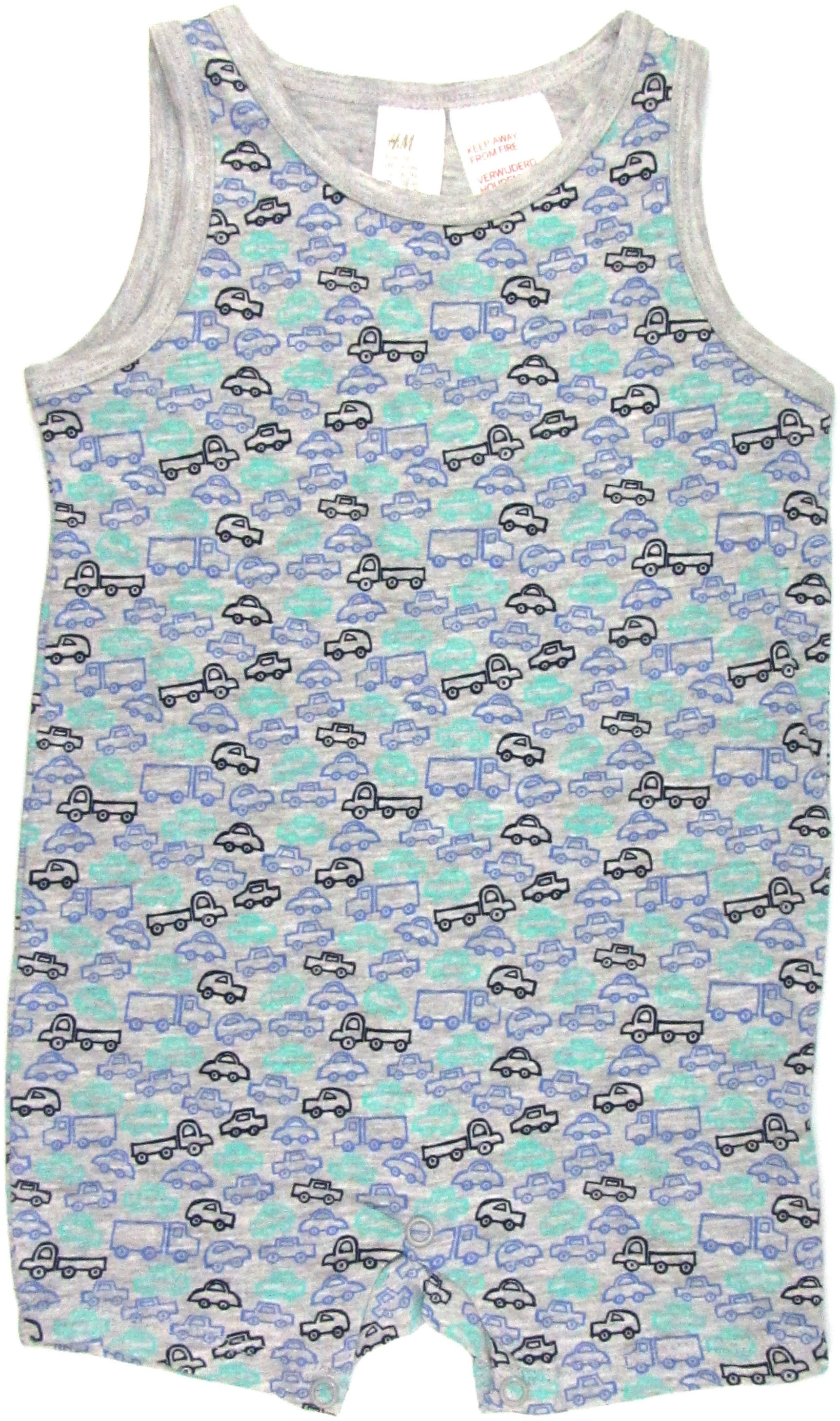 

Песочник H&M 4550375 62 см Серый машинки