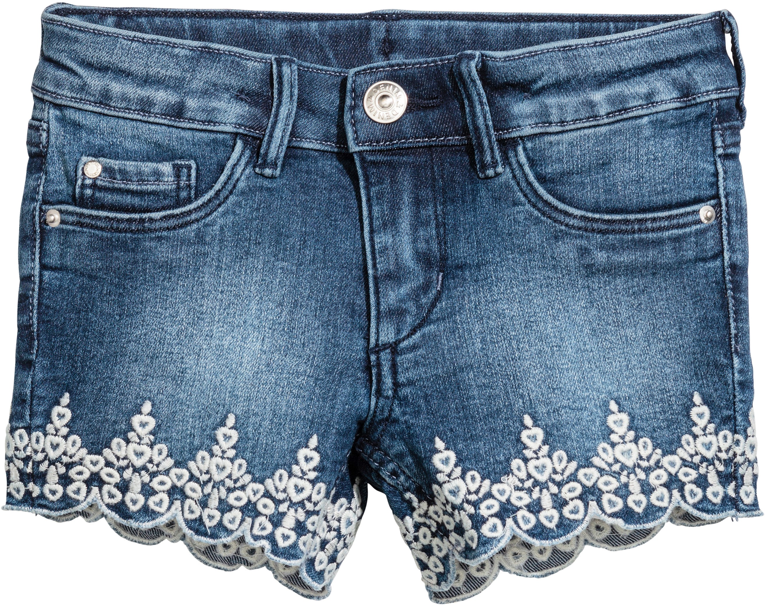 

Шорты джинсовые H&M 4773825 104 см Синие (hm05539222841)