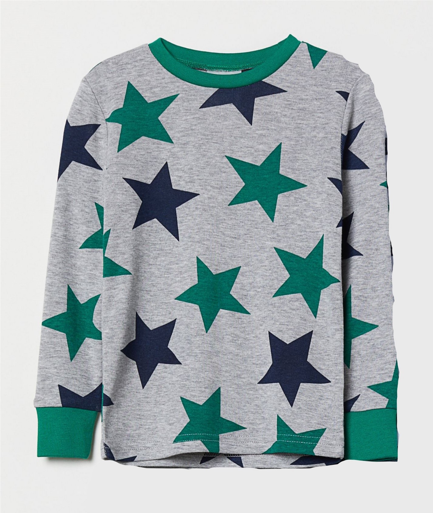

Свитшот H&M 5910418 110 см Серый звезды