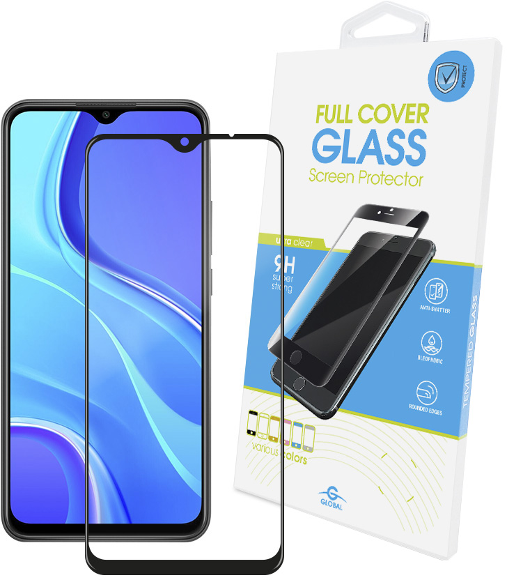 

Защитное стекло Global Full Glue для Xiaomi Redmi 9 Black