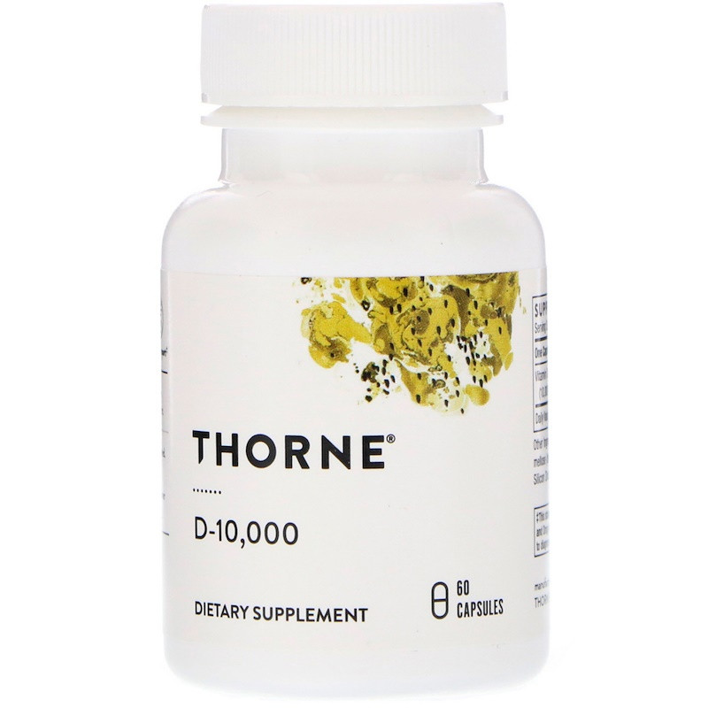 

Витамины Thorne Research D-10000 60 капсул