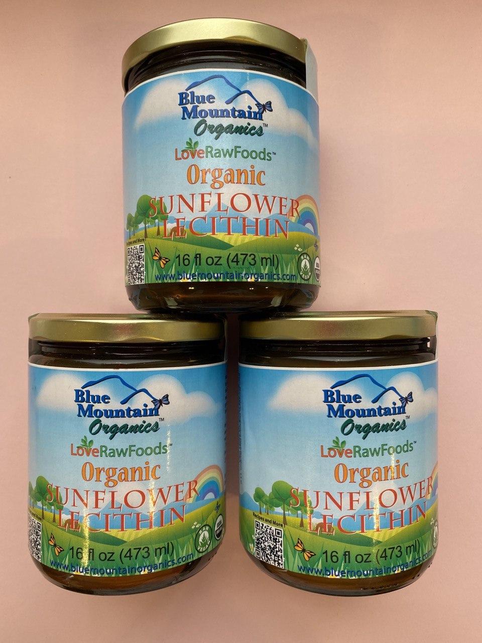 

Пищевая добавка Blue Mountain Sunflower Lecithin Organic 473 мл
