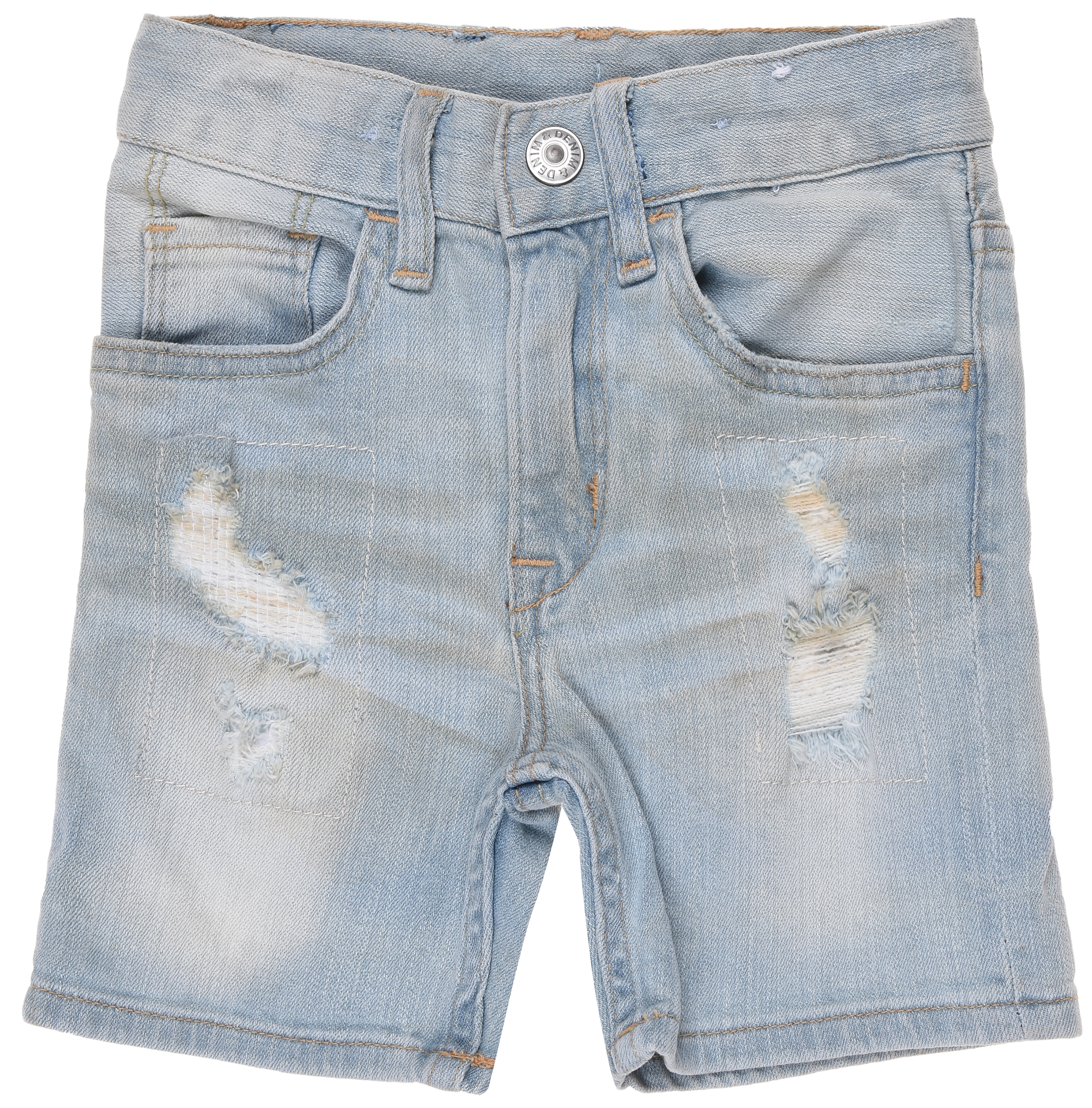 

Шорты джинсовые H&M 4758245 98 см Светло-голубые