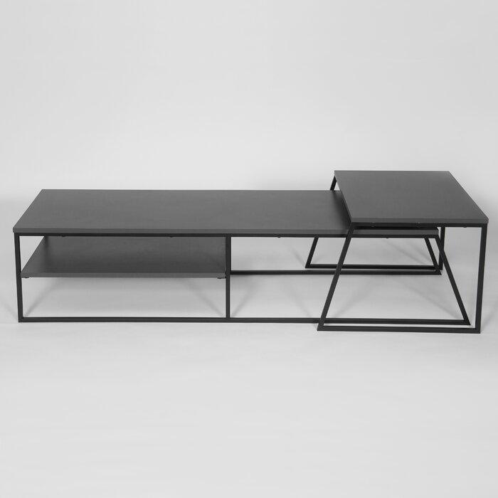 

Тумба под телевизор + кофейный столик GoodsMetall в стиле Лофт 1500х380х450 мм (Т124)