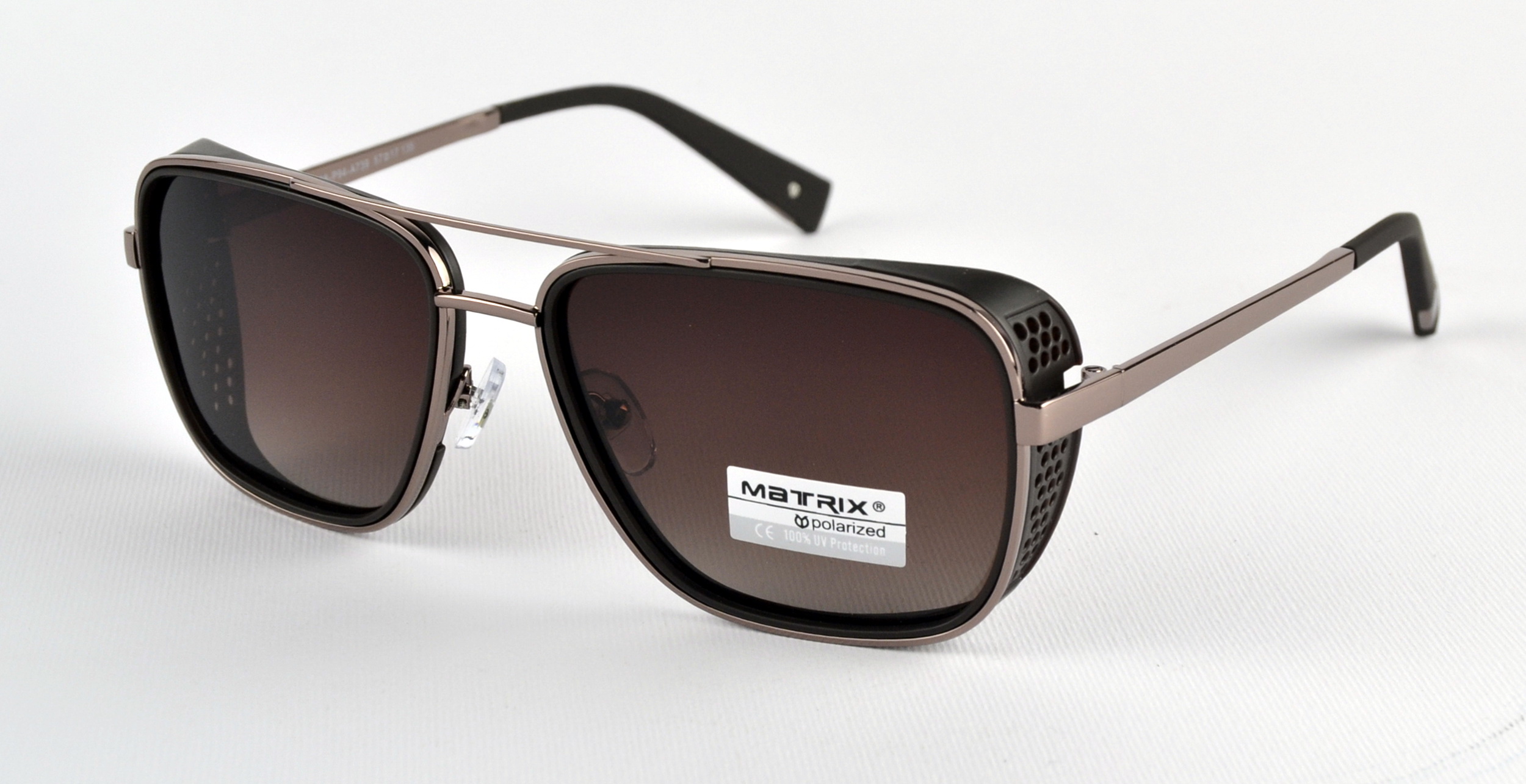 

Поляризованные очки Matrix Мужские поляризованные очки 8617 MT brown коричневые