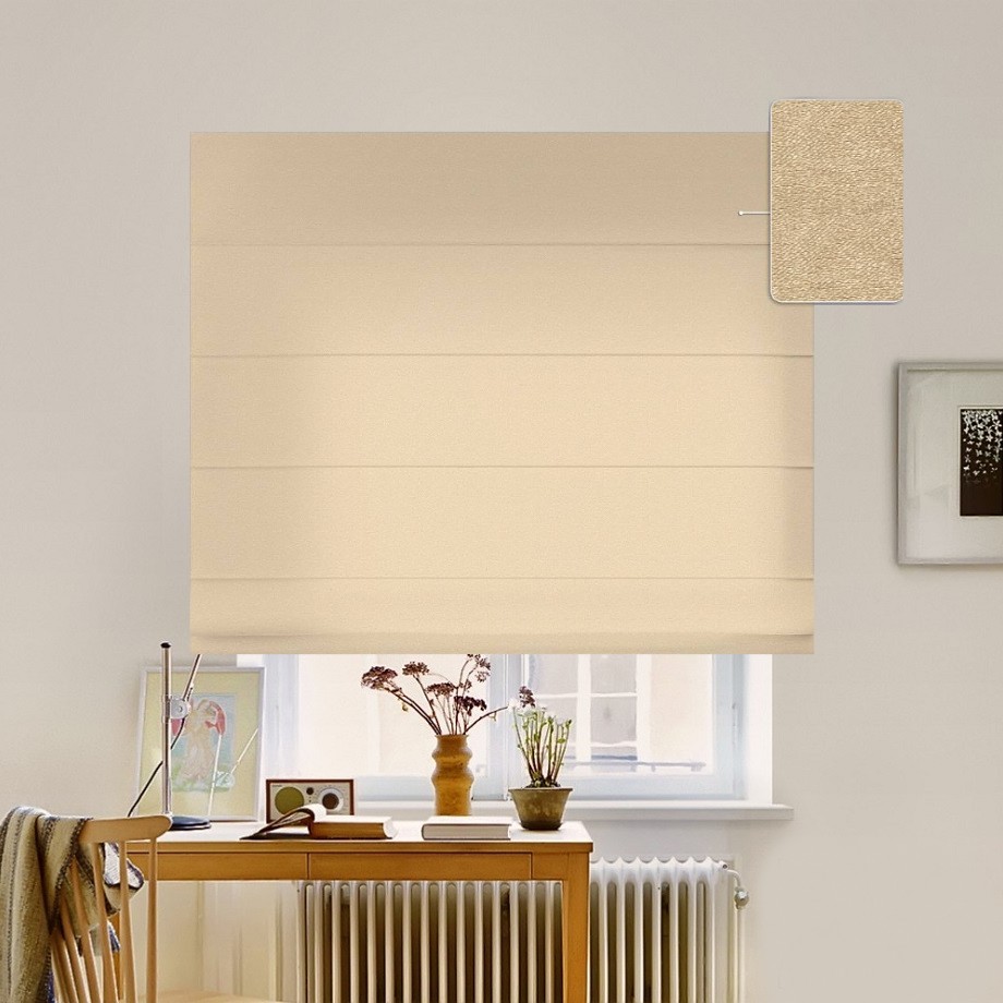 

Римская штора система Classic InHt Софт Lux 21 Бежевый 180х160 см
