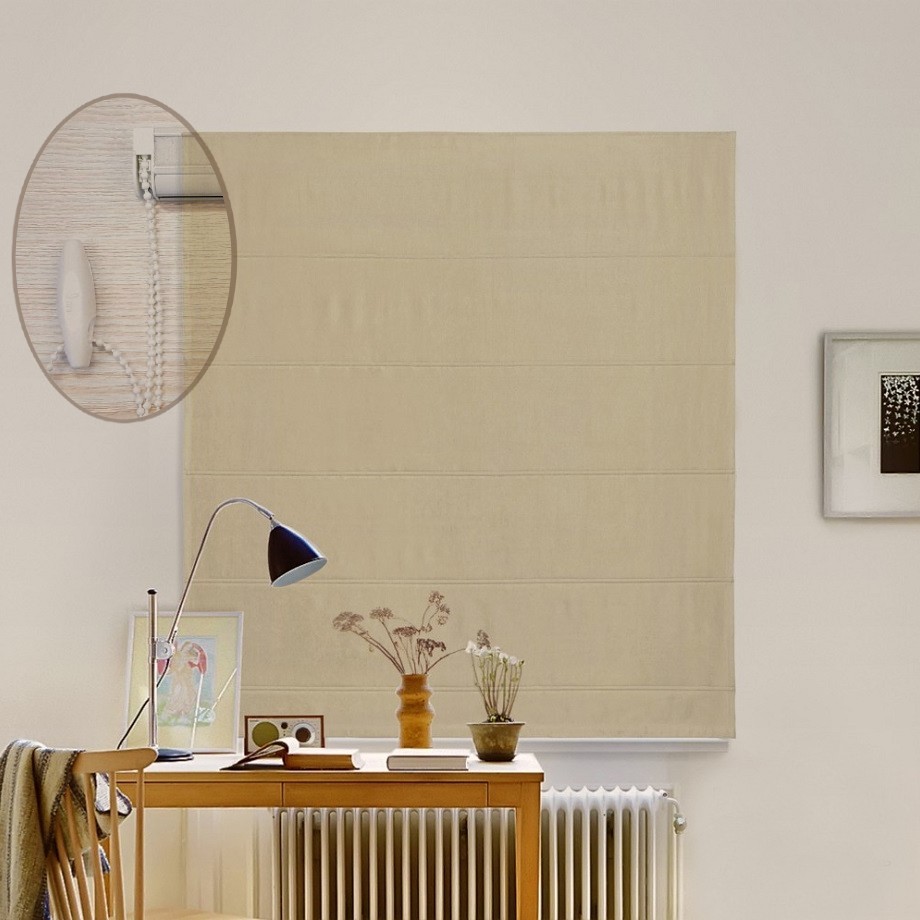 

Римская штора система Lux Coullise InHt Джуси велюр 200 Орех 40х160 см