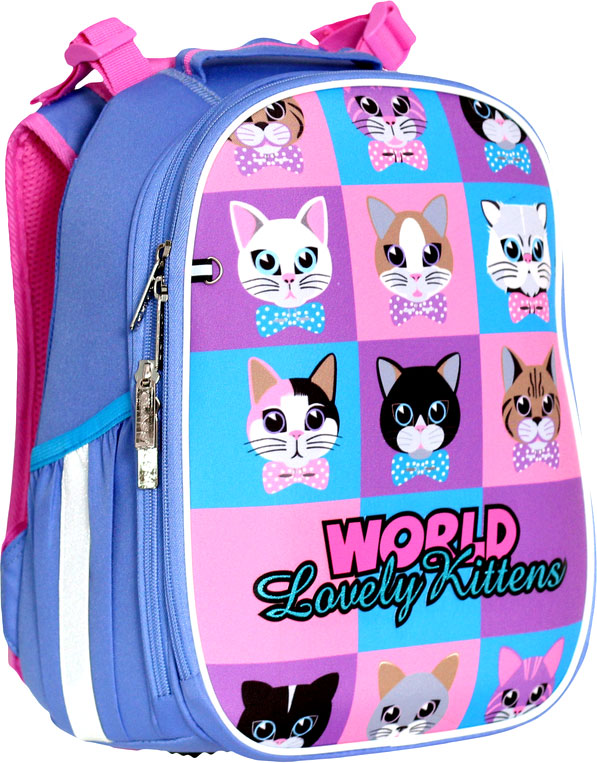 

Ранец Class Lovely Kitties 35 х 27 х 16 см 14 л Фиолетовый (2013C) (8591662001303)