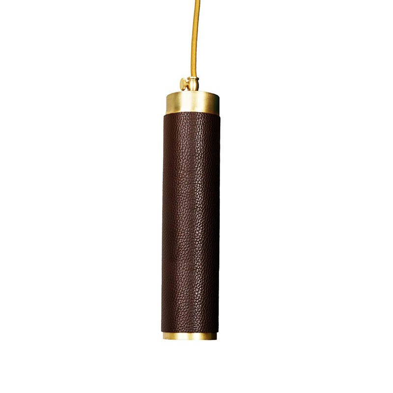 

Подвесной светильник Pikart Lights 5213-2 Leather Ceiling Коричневий